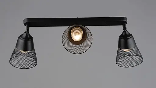 Люстра на три плафони K2290/3 (Чорний)