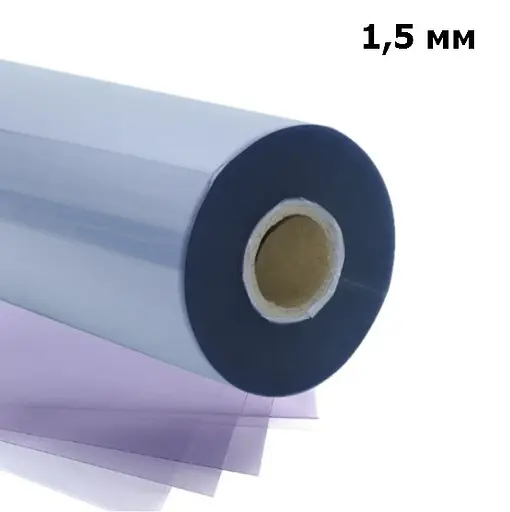 М'яке скло у рулонах Soft Glass Силіконова скатертину для меблів Шир.1,2 м - 20м (товщина 1,5 мм) Матова - фото 2