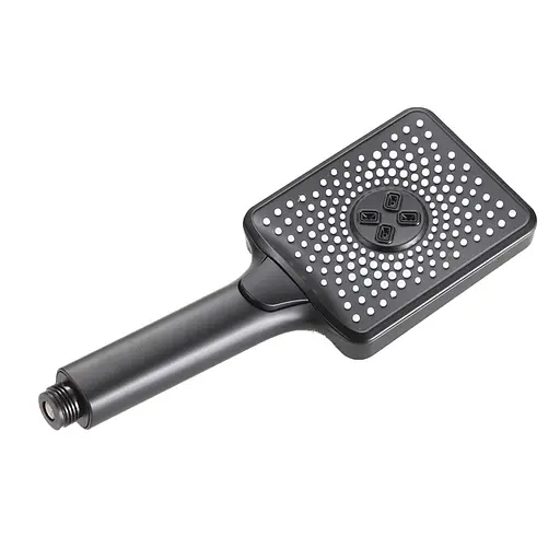 Душевая система Frap F2471-6, излив - переключатель на лейку, 3-функции, Черный матовый - фото 3