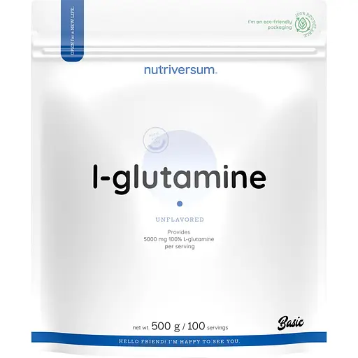 Дієтична добавка Nutriversum L-Glutamine 500 г - фото 1