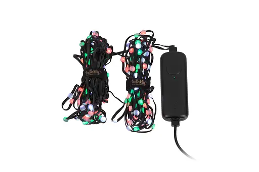 Twinkly Гірлянда Smart LED Twinkly Dots Lights RGB 200 Gen II, IP44, 10м, кабель прозорий - фото 4