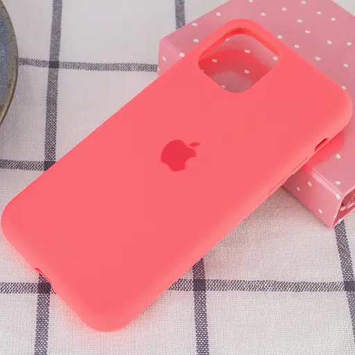 Чохол Epik Silicone Case Full Protective AA для Apple iPhone 11 Pro Max 6.5 Рожевий/Flamingo - фото 2
