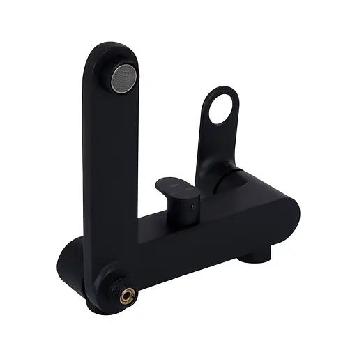 Душова система універсальна Qtap Jay на три споживача (з виливом) QTJAY111BLM45549 Black matt, Чорний матовий - фото 6