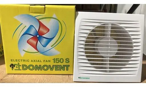 Вытяжной вентилятор Домовент 150 С с сеткой от насекомых Белый 30412 - фото 5