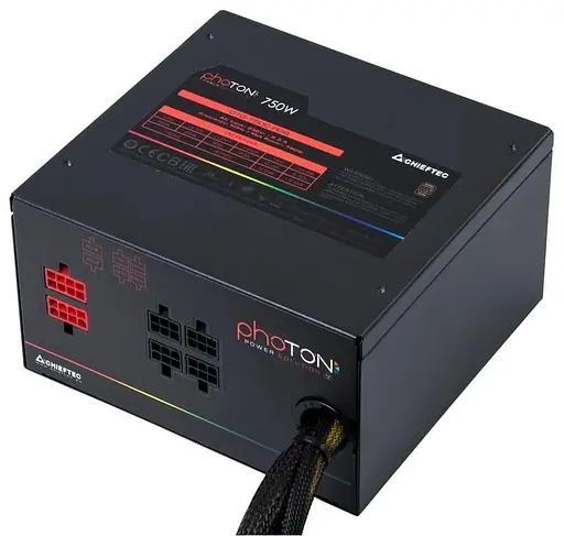 Блок живлення Chieftec Photon 750W (CTG-750C-RGB) - фото 3