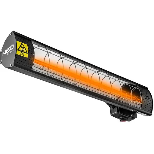 Инфракрасный обогреватель Neo Tools 2 кВт, площадь обогрева 18 кв. м., Черный (90-031) - фото 1