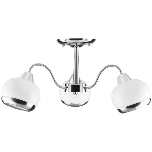 Люстра стельова Brille для вітальні E14 40W SN (LK-553S/3)