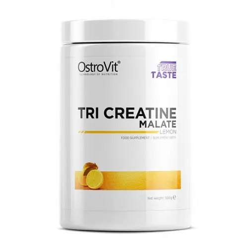 Креатин Tri Creatine Malate, 500 грамм Лимон OstroVit 000288327
