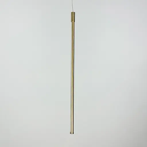 Лінійні золоті підвісні світильники у 3-х розмірах Line.F Довжина 60 см - фото 6