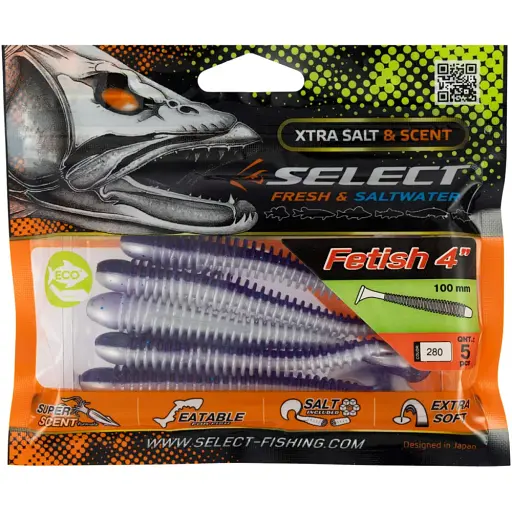 Силикон Select Fetish 4" #280 (5 шт/уп) - фото 2