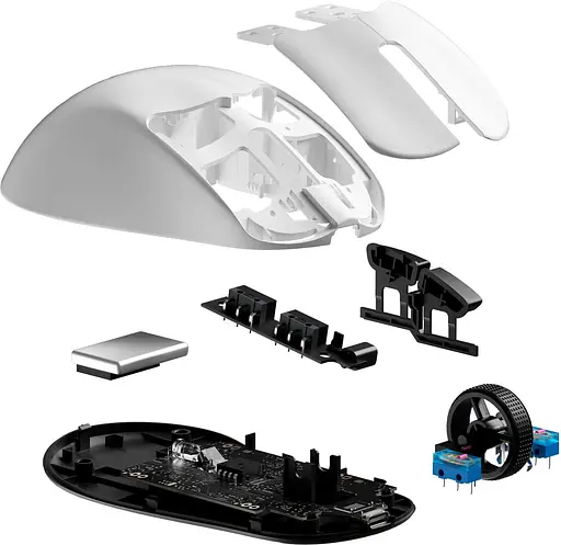 Миша GamePro Genesis Asgard Surt White (GM017W) - фото 2