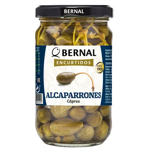 Каперси Bernal Alcaparrones великі мариновані 300 г
