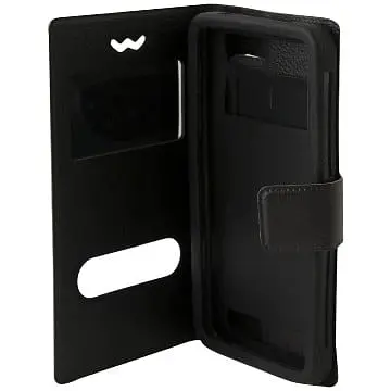 Чехол-книжка универсальный подставка 2 окна 5 дюймов