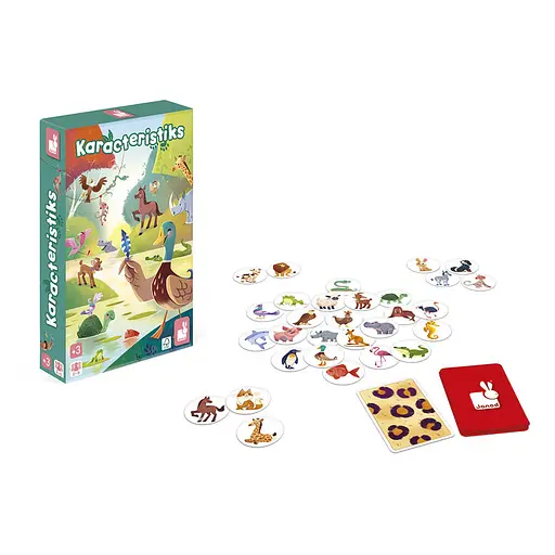 Janod Настольная игра Характеристики животных - фото 1