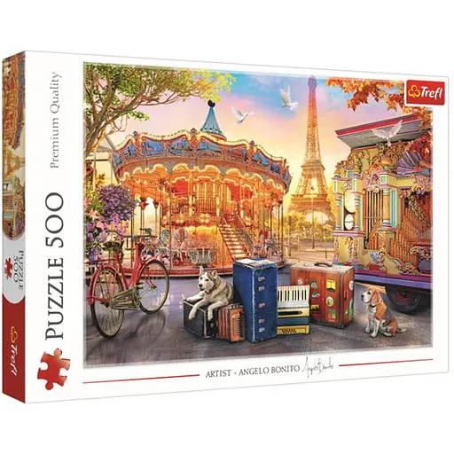 Пазл Trefl Вихідні у Парижі 500 ел. (37426) - фото 1