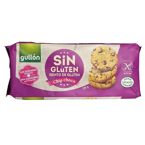 Печиво Gullon ChipChoco без глютену 125 г