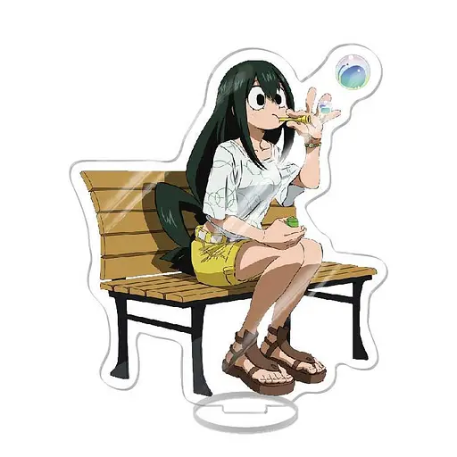 Акриловая фигурка Моя Геройская Академия Цую Асуи My Hero Academia Tsuyu Asui 10 см