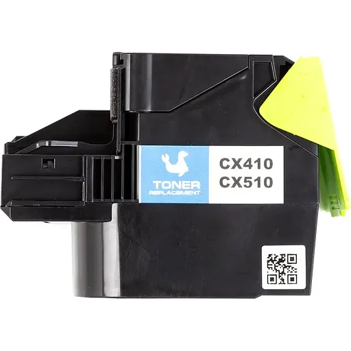 Картридж PowerPlant Lexmark CX410de CY (CX410/CX510) (с чипом)