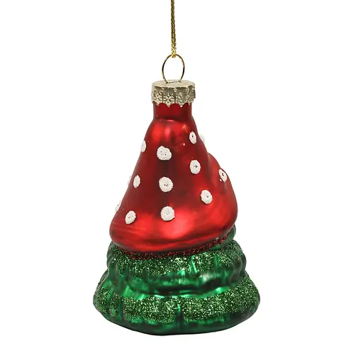 Ялинкова прикраса "Гном-ялинка" 5*4*8,8 см, YQ1406845 - фото 2