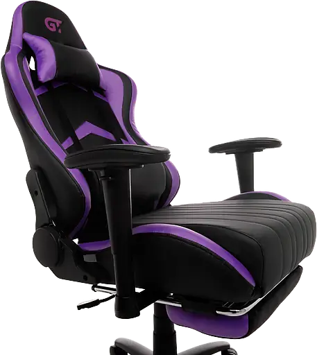 Геймерское кресло GT Racer черное с фиолетовым (X-2534-F Black/Violet) - фото 8