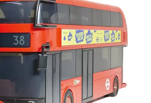 Конструктор Airfix дитячий автобус QUICKBUILD F22 Raptor червоний J6050 - фото 5