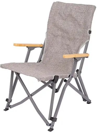 Крісло розкладне Bo-Camp Chelsea Grey (1204810) (DAS303258) - фото 3