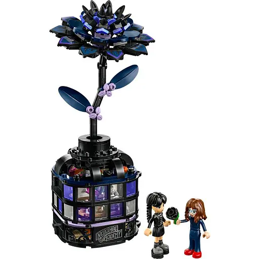 Конструктор LEGO Wednesday Квітка чорної жоржини 358 деталей (76784) - фото 5