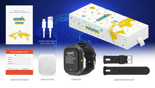Дитячий смарт-годинник Garmix PointPRO-100 WiFi Black - фото 4