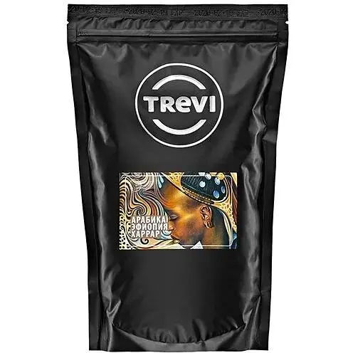 Кава в зернах Trevi Арабіка Ефіопія Харрар 500 г - фото 1