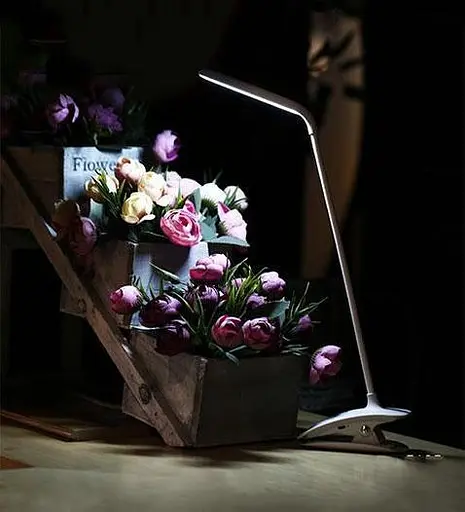 Настільна лампа Remax RT-E195 White + сенсор + прищіпка + microUSB + 3 режими світіння - фото 10