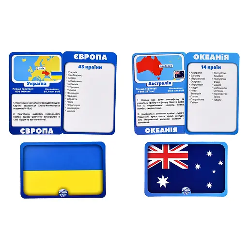 Настільна гра Strateg Країни світу (30952) - фото 2