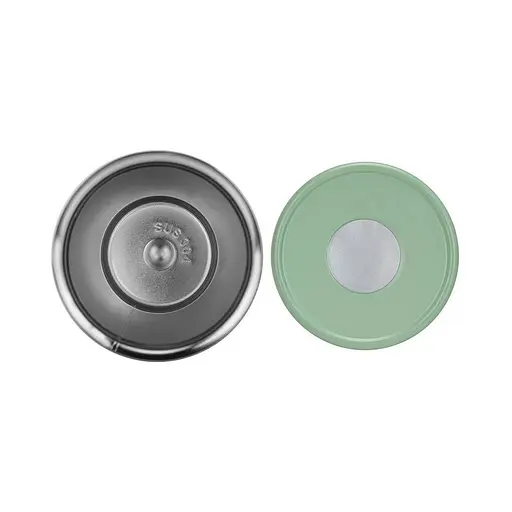 Термокружка Fissman 420 мл мятная (9891) - фото 4