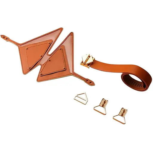 Маска на очі Lockink Vixen Blindfold коричневий