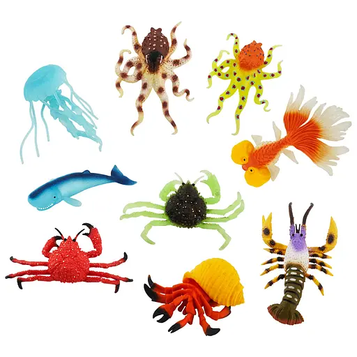 Стретч-игрушка в виде животного Tiki Wiki - Тики Подводная фантазия (SQ009) - фото 2