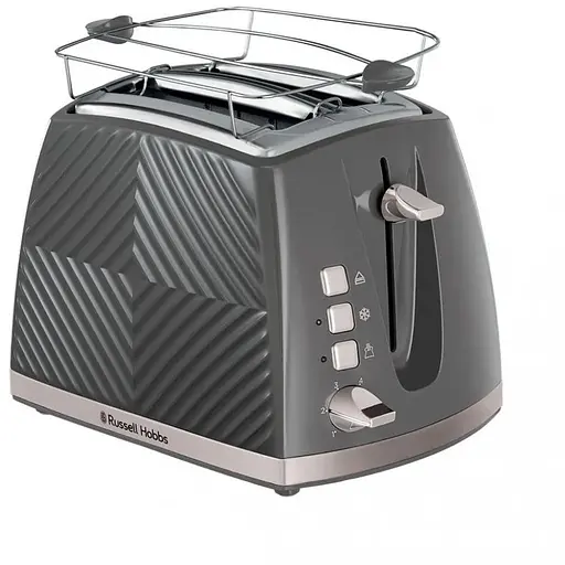 Тостер Russell Hobbs Groove Grey 26392-56
