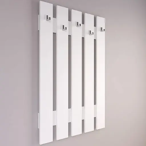 Вешалка настенная VAYS D-5 белая 77×110 см