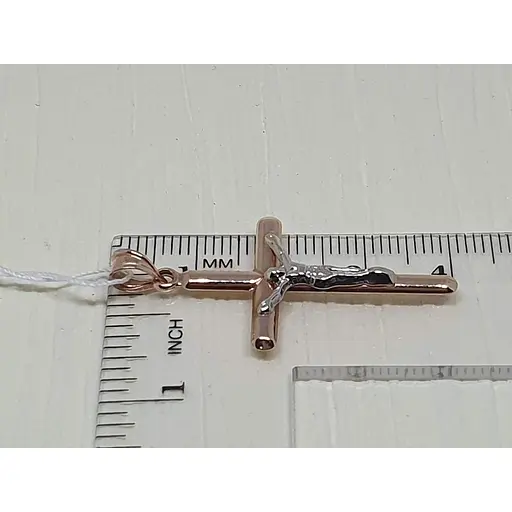 Золотий хрестик Favoritum Розп'яття Христа. 792 - фото 3