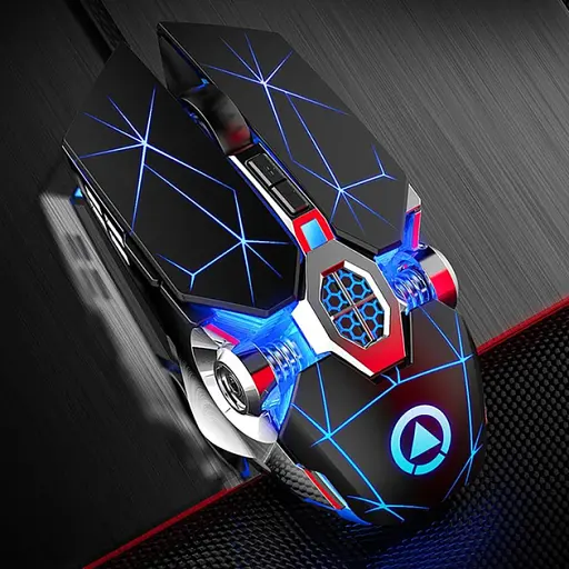 Професійна ігрова комп'ютерна миша X13 3200 DPI з дротовим підключенням, 7 кнопок  - фото 2