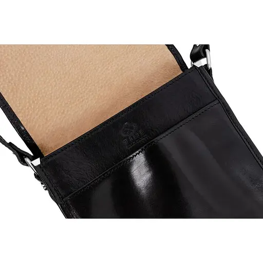 Чоловіча шкіряна сумка через плече Time Resistance 22х26х7 см sum0025713 - фото 4