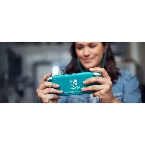 Игровая консоль Nintendo Switch Lite Global Turquoise - фото 5