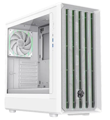 Корпус GameMax Claw 460 Tempered Glass без БЖ White (CLAW 460 WH) - фото 1