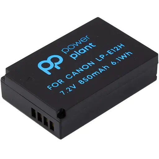 Акумулятор PowerPlant Canon LP-E12H 850mAh
