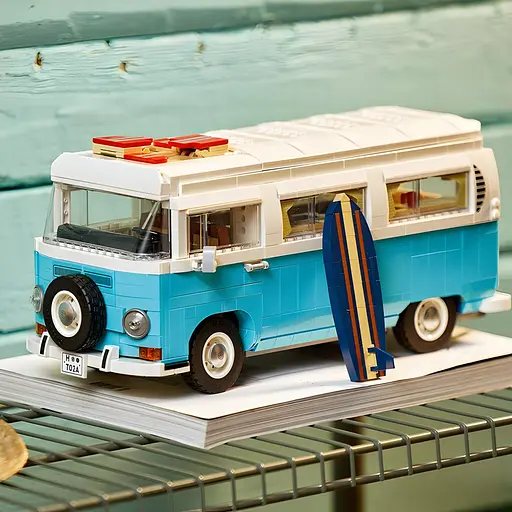 Конструктор Technic Creator Фургон Volkswagen T2 на 2207 деталей (WP-C2011) - фото 5