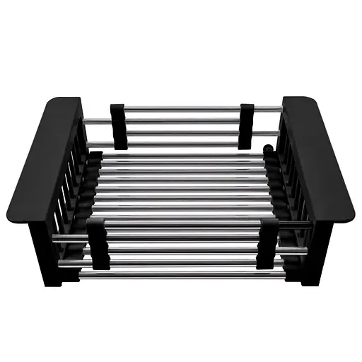 Чорний кошик для мийки Nett KB-3022 - фото 2