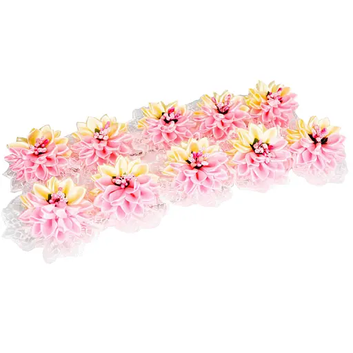 Набір для дівчаток Бантики La-beauty 0108-366, 10 штук - фото 1