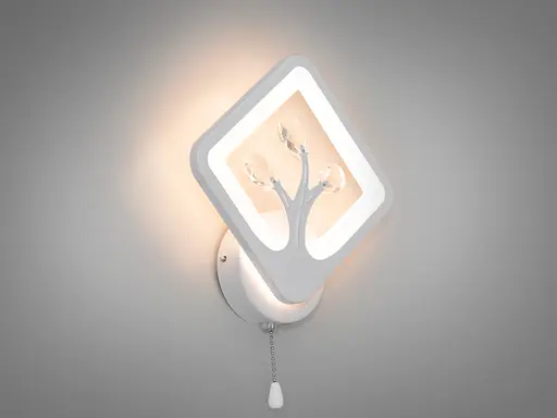 Декоративний світлодіодний прикроватний світильник Diasha 15 Вт білий - фото 2