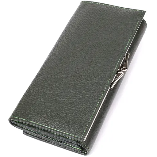 Стильный кошелек для женщин с монетницей из натуральной кожи ST Leather 18.5х9х3 см acs0029658 - фото 2