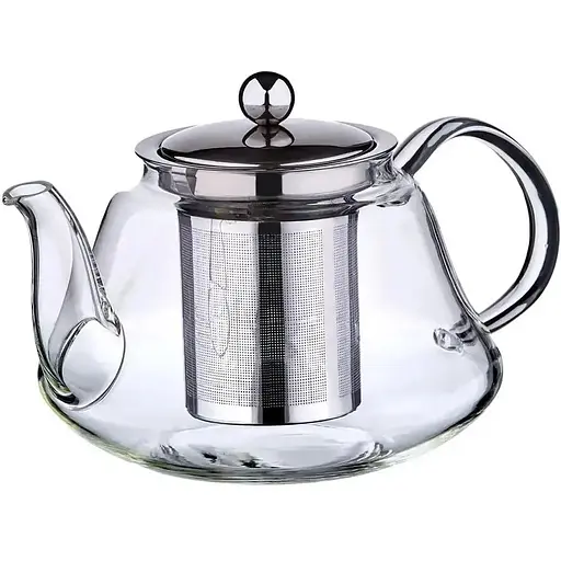 Заварник Interos скляний з ситом 1000 мл (QXA 205)