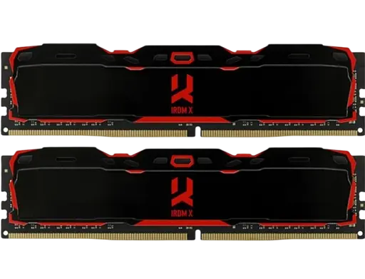Оперативна пам'ять GoodRam 16GB (2x8GB) DDR4 3200MHz Iridium X Black (IR-X3200D464L16SA/16GDC)