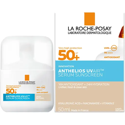 Сыворотка для лица La Roche-Posay Anthelios SPF50+ увлажняющая солнцезащитная тонирующая с антиоксидантами 50 мл - фото 2